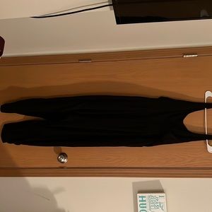 Plus size black romper